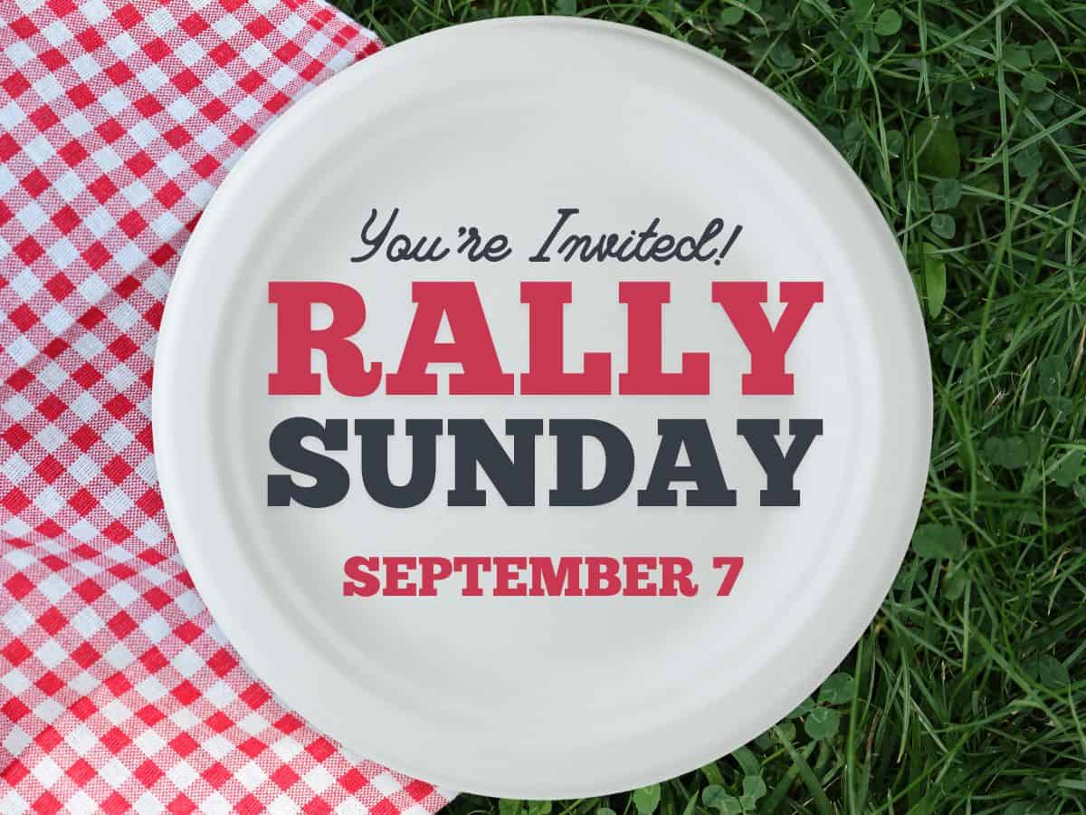 Rall Sunday at Bethlehem Lutheran Church in West Dundee, IL