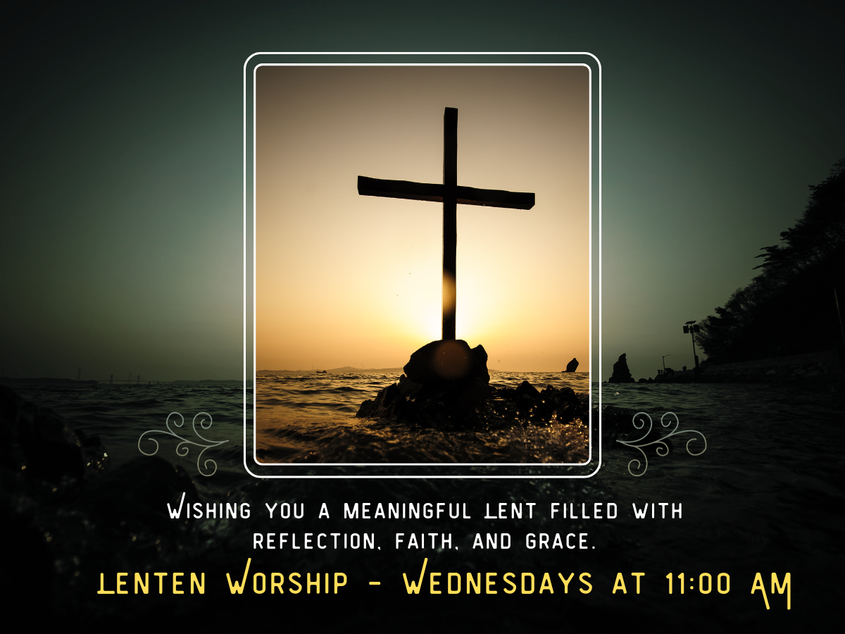 Lenten worship at Bethlehem Lutheran Church